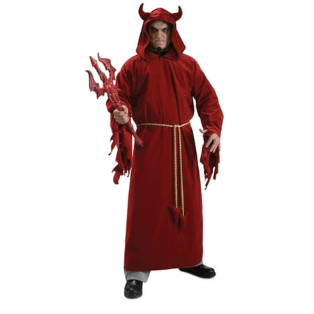 Devil Lord Red Hooded Adult Standard Costume