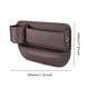 thumbnail image 2 of Consola multifunción para hueco de asiento de coche organizador de cuero bolsillo de almacenamiento Interior caja de almacenamiento multifunción, 2 of 9