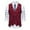 Red, variant on uikmnh Vests for Men Double Layer formal Style Vest for Men Modern Fashion Outerwear for Business Casual and Event Attire Size:M