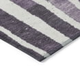 thumbnail image 3 of Addison Rugs Chantille Indoor/Outdoor Transitional Stripes Purple Machine Washable Rectangle Rug, 9' x 12', 3 of 8