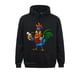 thumbnail image 2 of Sudadera con capucha de manga larga informal con estampado 3D de gallo, hippie, pollo, pájaro divertido, para hombre, mujer y hombre, 2021, 2 of 5