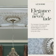 thumbnail image 4 of AFD Champagne Rectangular Chandelier Ceiling Medallion 94 inches, 4 of 7