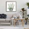 thumbnail image 3 of Stupell Industries Shabby Chic Soft White Anemones Brown Floating Frame Canvas Art, 25 x 25, by Lucille Price, 3 of 8