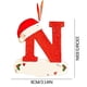 thumbnail image 3 of Navidad Little Red Hat Carta Colgante DIY Escribible Nombre 26 Carta Colgante Wmkox8yii gf6258, 3 of 4