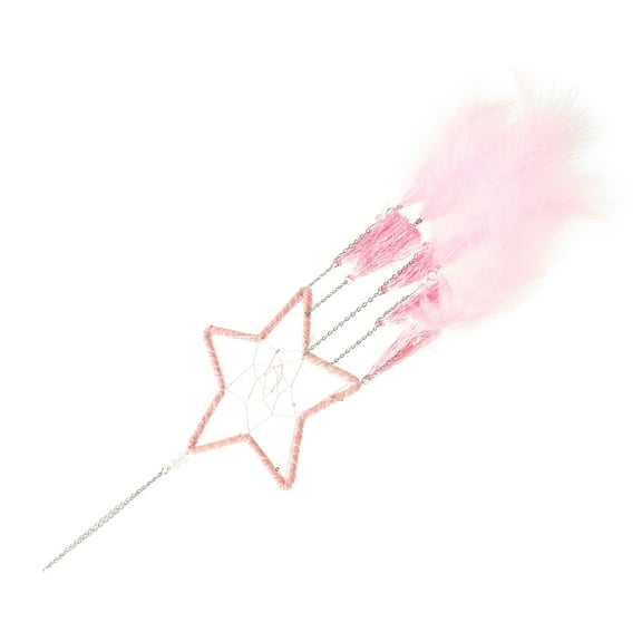 Luxshiny 1Pcs Shaped Woven Dream Catcher Ornament Rustic Texture Home Decoration 21.7X5.9X0.2In