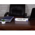 thumbnail image 4 of Printtoo Personalized Desk Name Plate Pretty Floral Custom Acrylic Office Desk Name Plate Accessory 2x8 Inches, 4 of 5