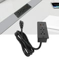 thumbnail image 1 of Regleta Empotrada Con Puertos USB C Y A De Carga Rápida, Cable De 1,5 M, Para Instalación De Muebles, 1 of 7
