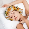 thumbnail image 6 of Kdxio Sunflower 5 Pattern Satin Bonnet Silk Bonnet Hair Bonnet for Sleeping Hair Bonnets for Women Curly Natural Hair, 6 of 6