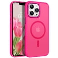 thumbnail image 1 of iPhone 13 Pro Max Case Compatible with MagSafe, 6.7" Tpu Magnetic Car Mount Support, Anti-Fingerprint Shockproof Protective Cover for iPhone 13 Pro Max 6.7 inch, Black,Hot Red, 1 of 7