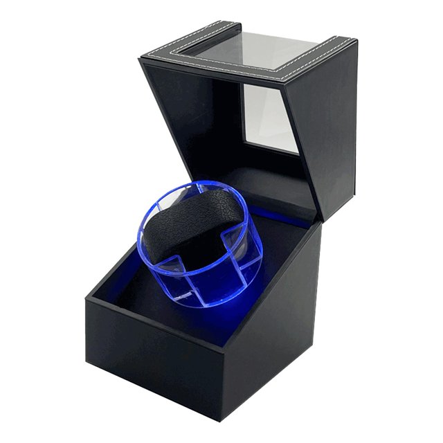 Caja enrolladora de reloj Sunnimix individual con almohadas ajustables USB