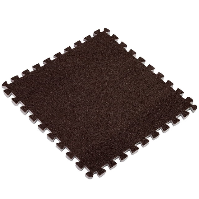 Fiudx Tapete de Espuma para Rompecabezas, Superficie Suave de Eva, Antideslizante y a Prueba de Golpes, Área de Juego Versátil para Bebés, Protector de Suelo para Gimnasio En Casa, 30 X 30 Cm, 8 Colo