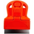 thumbnail image 1 of Orange Mini Razor Scrapers, Mini Plastic Razor Steel Blade Scraper Window Scraper Paint Scraper Wallpaper Sticker Decal Residue Label Removal Putty Knives, 1 of 5