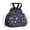 Astronaut and Flag, variant on Astronaut and Earth Blue Pattern Drawstring Insulated Lunch Bag for Women, Stain-Resistant Large Lunch Tote with Multi-Pockets for Work Office