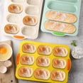 thumbnail image 3 of POINTERTECK Bread Mold Flexible Pastry Baking Tray Reusable Chocolate Cake Mould Pan Home Bakery Restaurant Accessory For Refrigerator Oven, 3 of 8