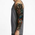 thumbnail image 4 of Pegatinas de tatuaje temporal de brazo completo, tatuaje temporal resistente al agua, pegatinas de tatuaje corporal para mujeres y hombres, fiesta de disfraces, 4 of 7
