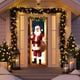 thumbnail image 5 of Tapiz navideño para puerta, colgante festivo, fácil de instalar y reutilizable, estilo festivo, para fiestas en casa, decoración de ventanas, decoración de temporada para el hogar. Blaxill, 5 of 9