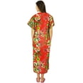 thumbnail image 2 of Bimba Nursing Cotton Kaftan Maternity Night Wear, Delivery Gown- Front Buttons, 2 of 7