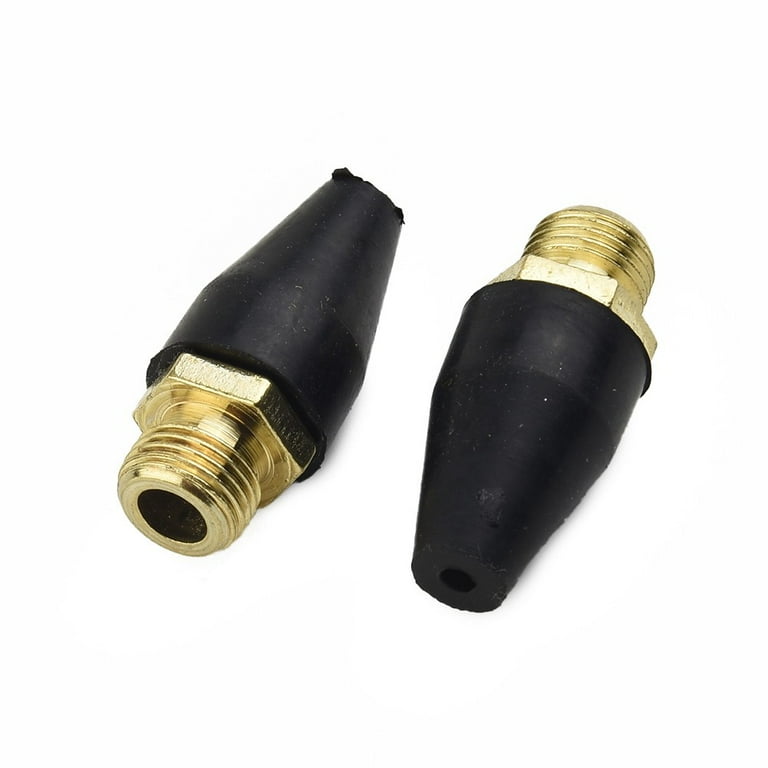 10Pcs/Pack Rubber / Brass Safety Tip Nozzle for Air Blow Tools 1/8 Inch NPT Male 10Pcs/Pack Rubber / Brass Safety Tip Nozzle for Air Blow Tools 1/8 Inch NPT Male