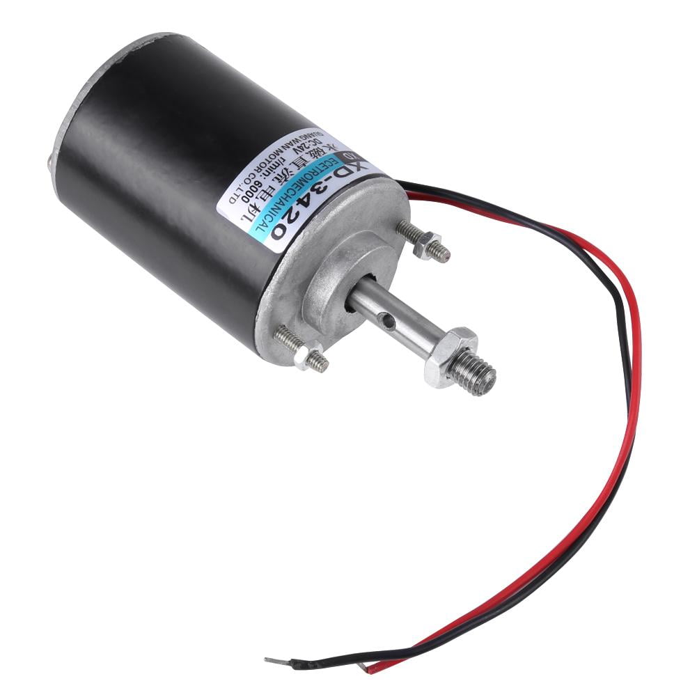 Details about   12V 30W 3500RPM High Speed CW/CCW Reversible Permanent Magnet DC Motor 