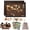 2pcs, variant on Wooden USA Travel Map Puzzle, Journey Tracker Maps Pin Board for Traveling with Elements Sticker, 3D Wall Art with State Pieces for Traveling, for Couple Family Art Home Decor