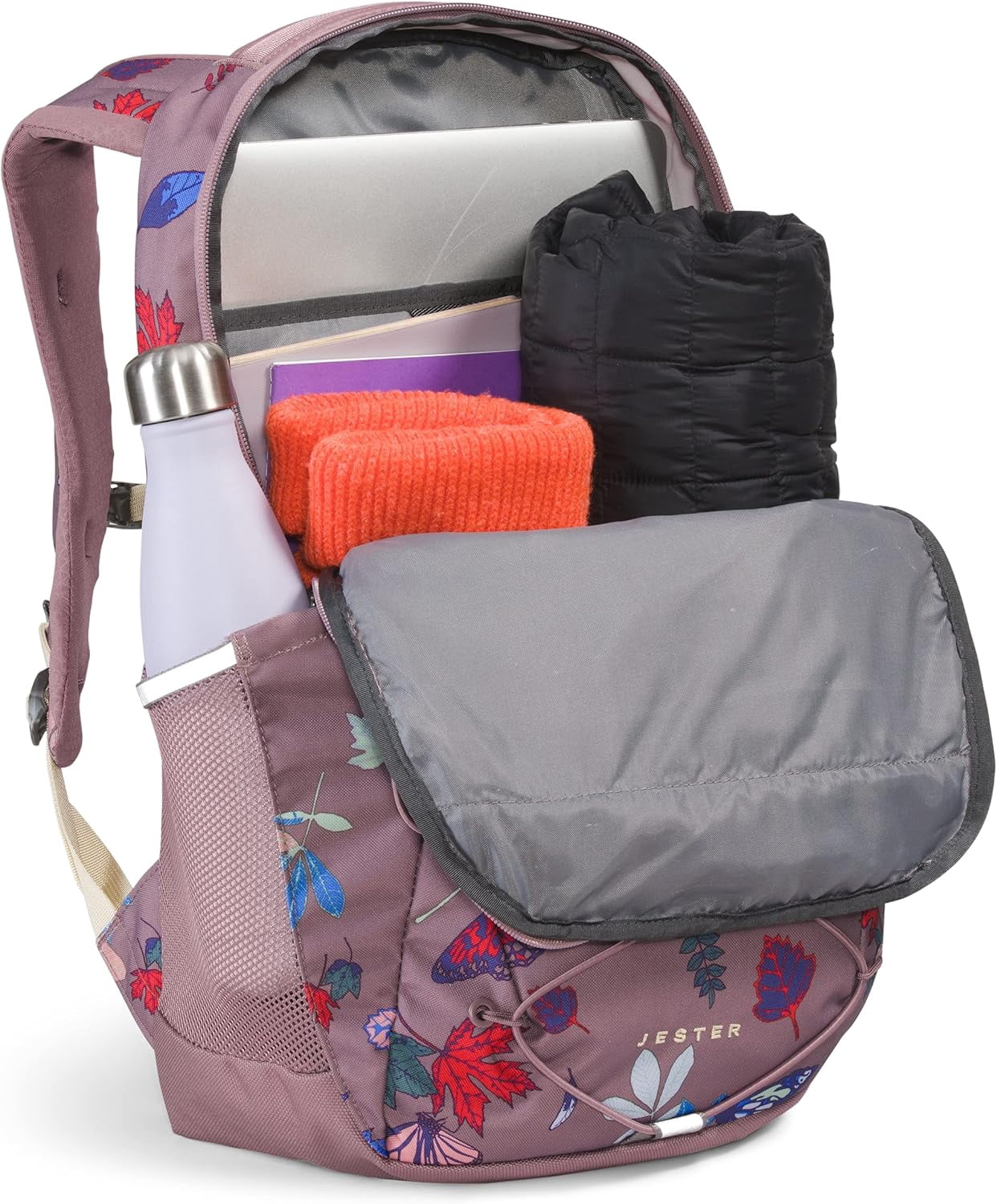 The North Face Women’s Jester Light Grey Commuter Backpack Laptop Bag THE NORTH FACE Women main image 3