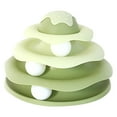 thumbnail image 1 of Cat Ba L L T Rack Toy Interactive Cat Toy En Gaging F U N For Indoor Cats M U Lti Layer Design Ice C Ream Structure Detachable And Easy To Clean Dog Soft Dog Chew for Aggressive Chewers Medium Breed, 1 of 4