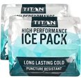 thumbnail image 1 of Arctic Zone Titan Deep Freeze Ice Pack - (Lot de 2) Bloc de Glace Haute Performance de 600 Grammes - Bloc Froid Durable et Résistant aux Perforations Rempli de Gel Non Toxique..., 1 of 8