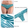 thumbnail image 1 of Tangas Mujer Tangas Sin Costuras Suaves Moda Elegante Impreso Ropa Interior De Cintura Baja Bragas para La Vida Diaria ANGGREK  Otros, 1 of 8
