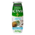 thumbnail image 1 of Alimento lácteo fermentado Activia piña coco sin azúcar 225 g, 1 of 4