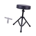 thumbnail image 4 of Soporte antideslizante para taburete de batería Strade Fareast Limited con asiento acolchado y tecla de tambor T, 4 of 8