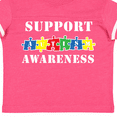 thumbnail image 4 of Inktastic Support Autism Awareness Boys or Girls Toddler T-Shirt, 4 of 5