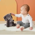 thumbnail image 3 of Les Delingos Original Plush Animal | Dimoitou the Grey Elephant, 3 of 3