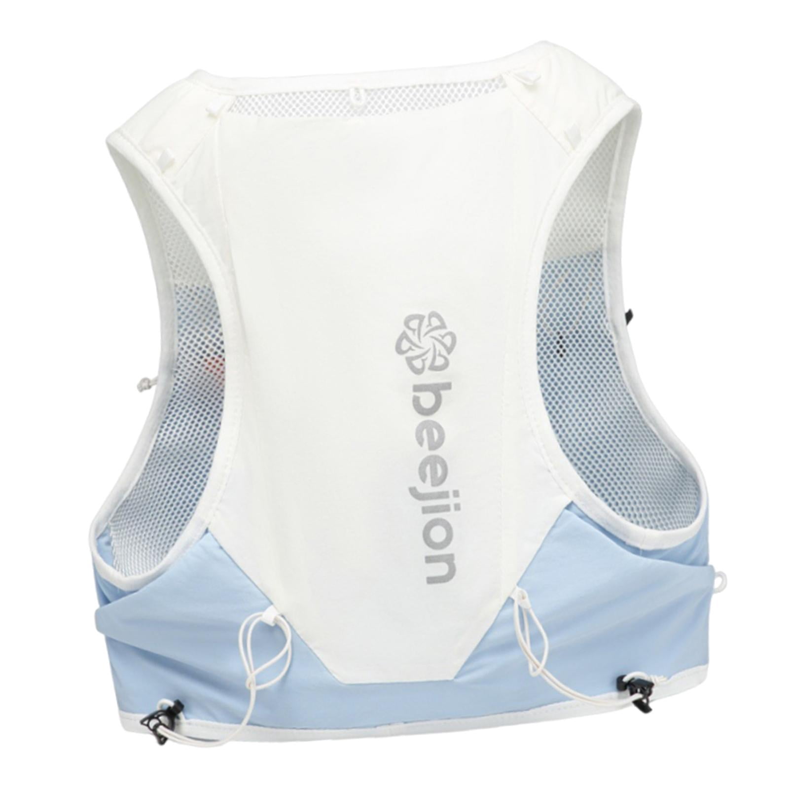 harayaa Hydration Vest Adjustable Multi Pockets Men Women Running Backpack for Camping S Blue