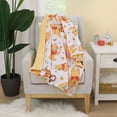 thumbnail image 4 of Disney Winnie the Pooh Summertime Fun Sherpa Baby Blanket, 4 of 6