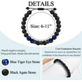 thumbnail image 4 of 2025 Graduation Gifts for Him Men High School/Kindergarten/Preschool/ 5th 6th 8th Grade/College/Master Degree/Middle School Graduation Gifts Bracelet for Son Grandson Nephew Boyfriend Friend, 4 of 6