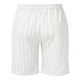 thumbnail image 4 of Pantalons à Rayures Verticales pour Hommes de Style Décontracté d'Été, 4 of 5