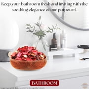 Rose Potpourri 150g | Natural Dried Flowers & Herbs | Long-Lasting Floral Home Fragrance for Living Room, Bathroom & Office Decor