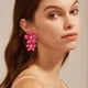 thumbnail image 2 of Moda Nueva Pendientes Europea y Personalidad Tendencia Color Doble Capa Flor Studs Dulce Pendientes, 2 of 5