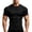 Black, variant on Gunia Mens Workout Gym Shirts Quick Dry Breathable Graphic Sleeves Tee Quick Dry Wicking Short Sleeve Topfitness Training Tees For Running Athletic Sport Mens T-Shirts White M
