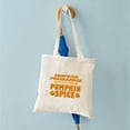thumbnail image 4 of CafePress - Computer Programmer Powered By Pumpkin Spice Tote - Unisex Canvas Tote Bag, Beige, 1-Piece, 4 of 6