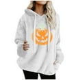 thumbnail image 2 of JUSLIO Womens Hoodies Drawstring with Pockets Everyday Wear Fleece Long Sleeved Hooded Sweatshirts, 2 of 4
