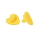 thumbnail image 4 of Uxcell Pinzas de goma para broches en forma de corazón, soporte para broches decorativos, paquete de 100, 4 of 6