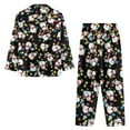 thumbnail image 7 of FOR U DESIGNS Christmas Snowman 2 Pack Women's Pajama Set Soft Long Sleeve Sleepwear Loungewear Pjs Sets Pants for Women Size 3XL Xmas Nightwear Long V-neck Tops, 7 of 7