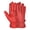 Red, variant on Ladies Warm Winter Gloves Dress Thermal Lining Genuine Leather Purple, XS