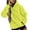 Yellow 2, variant on UAMVSH Long Sleeve Pullover Hoodie for Women Classic Solid Color Long Sleeve Hooded Sweatshirts with Pockets Casual Drawstring Tops(X-Large,White 1)
