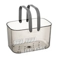 thumbnail image 2 of Cesta de picnic multifunción con tapa plegable | Mesa de bandeja de comida | Organizador de Almacenamiento de Plástico Portátil | Ducha, Cocina, Oficina, Playa, Camping, Senderismo, Pesca, 2 of 6