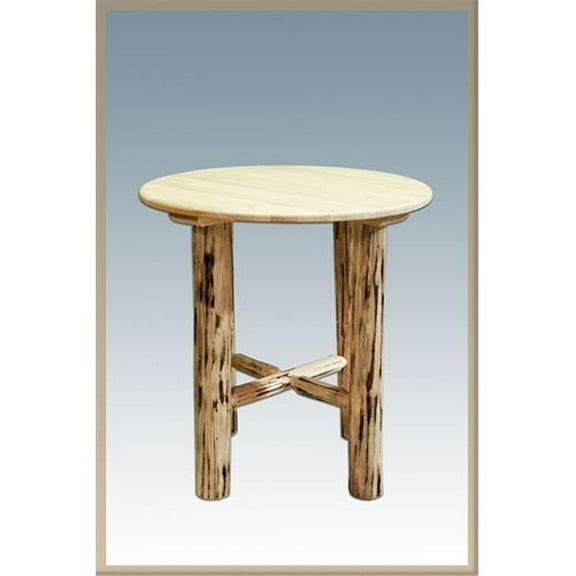 Montana Bistro Table, Clear Lacquered
