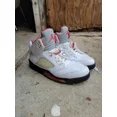 thumbnail image 1 of Ni - ke Air Jordan 5 Fire Red 2013 Retro Men's Size 13, 1 of 5
