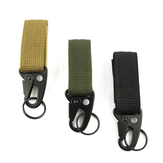 Hebilla Colgante de la Llave del Gancho de la Llave del Molle de Nylon de Alta Resistencia
