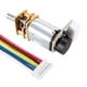 thumbnail image 3 of Motor de engranaje DC 6V 50RPM con encoder para medición de velocidad para avión modelo, 3 of 5